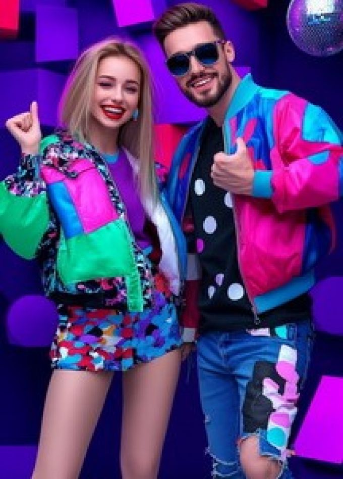 Дискотека 2000-х под звёздным небом