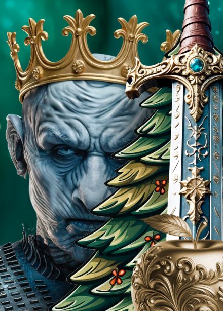 Новогоднее шоу фонтанов «Кощеево царство»