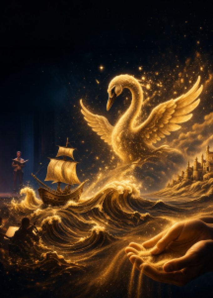 Сказка о царе Салтане. Симфония в песке