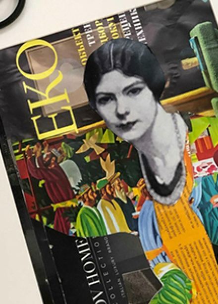 Коллаж по работе Е.А. Киселевой "Маруся". Музейное занятие