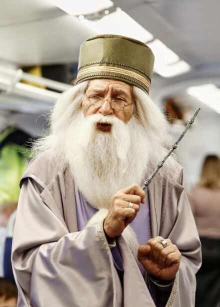 Поезд «Магический экспресс» по мотивам Гарри Поттера